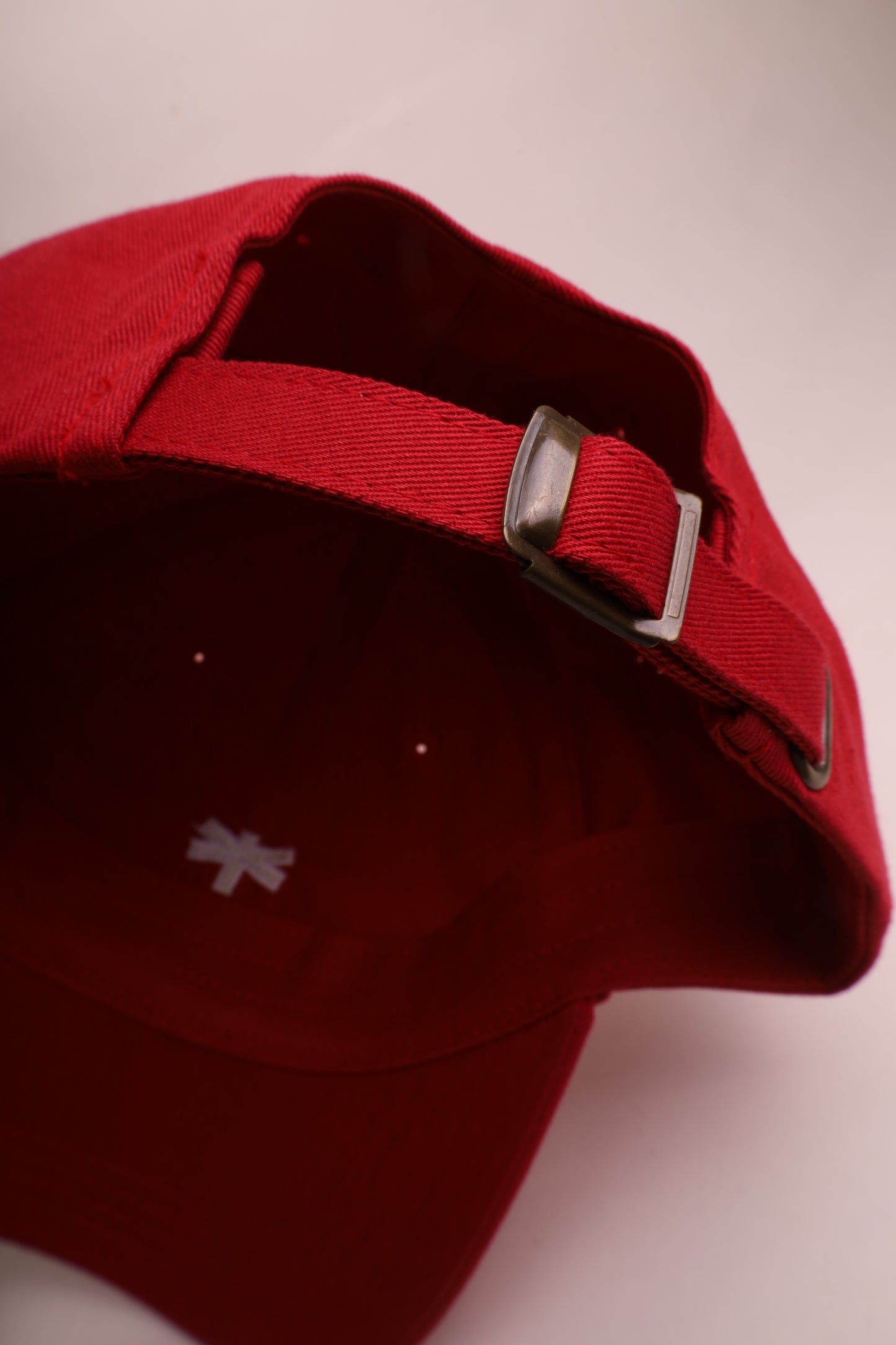 BURGUNDY FILL DAD CAP