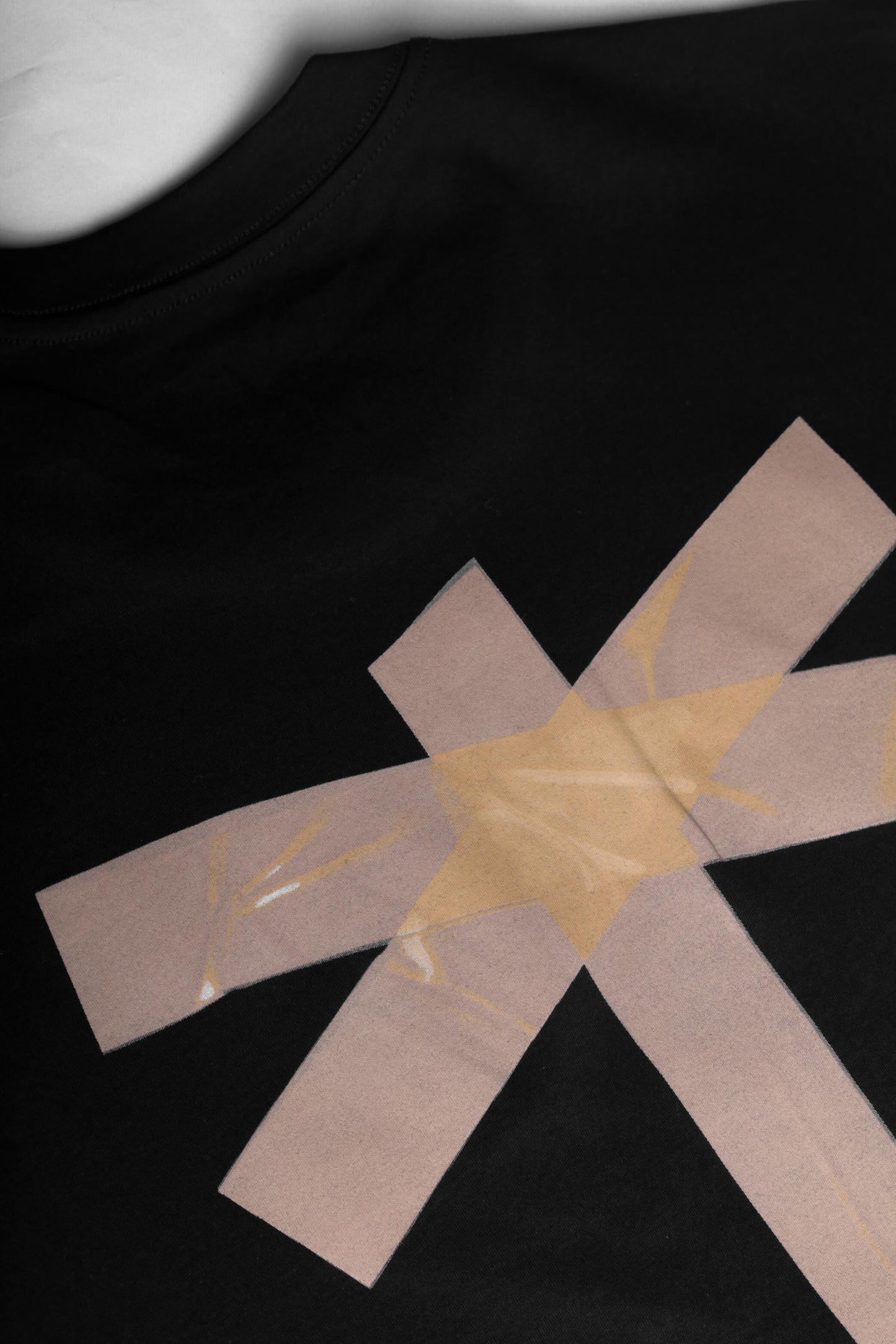 Tape Black Tee