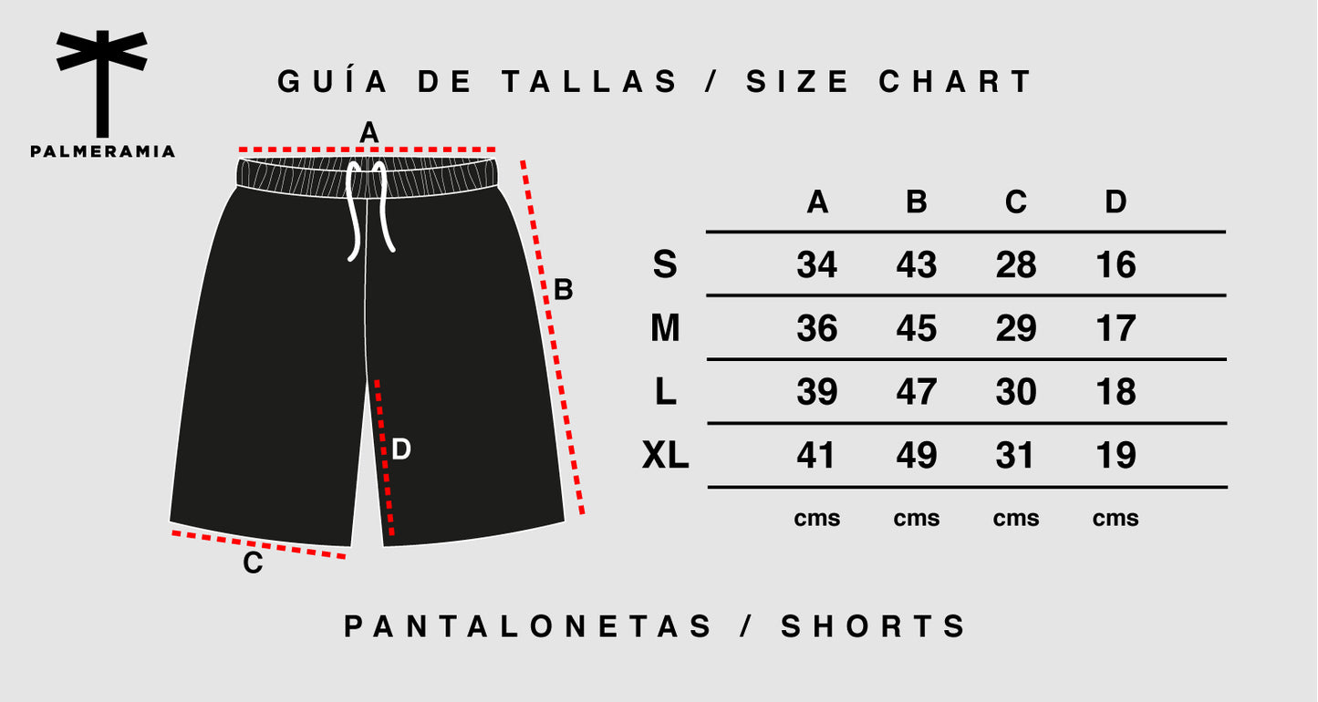 SPACE NEEDLES SHORTS NAVY