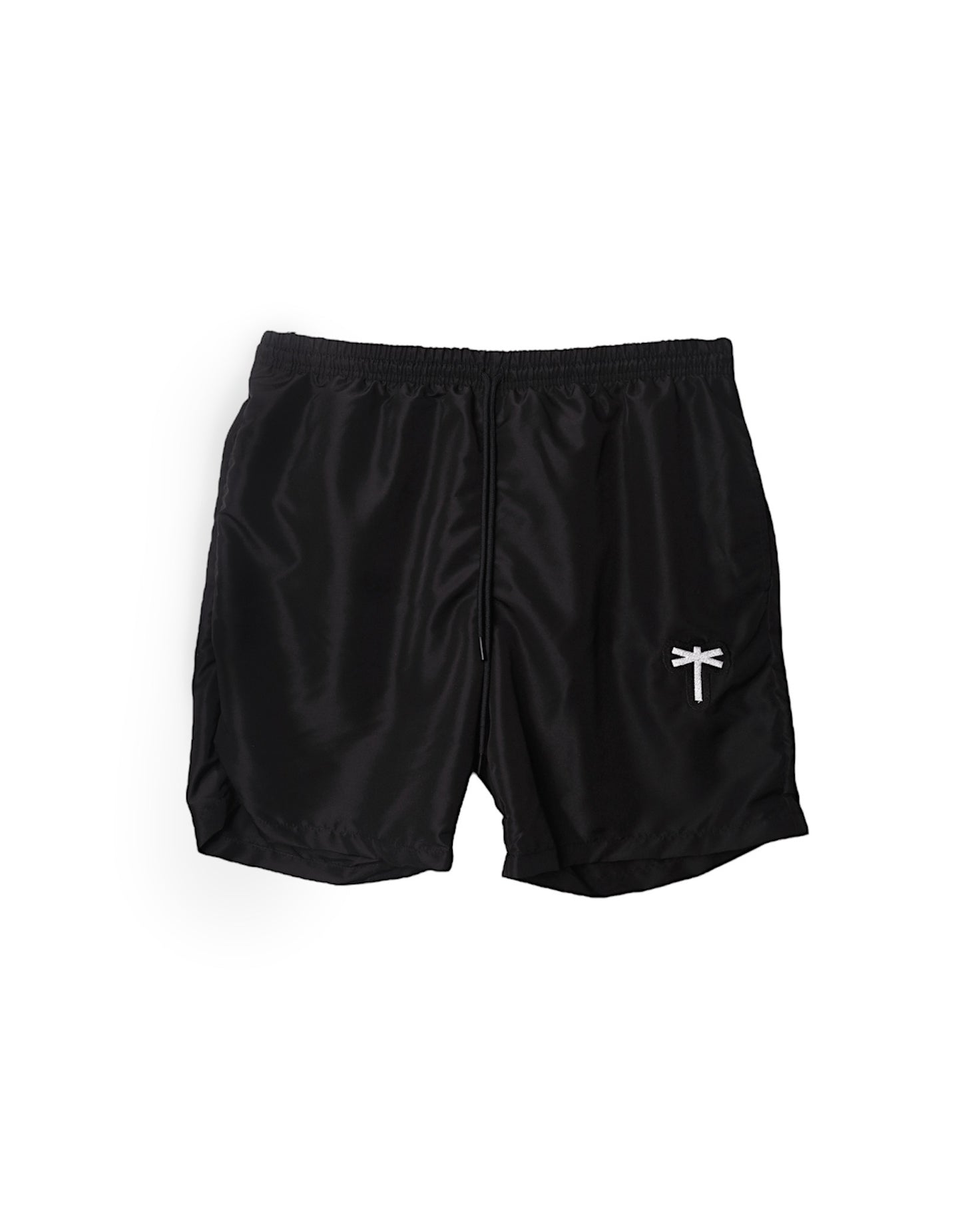BLACK CHUNKY SHORTS