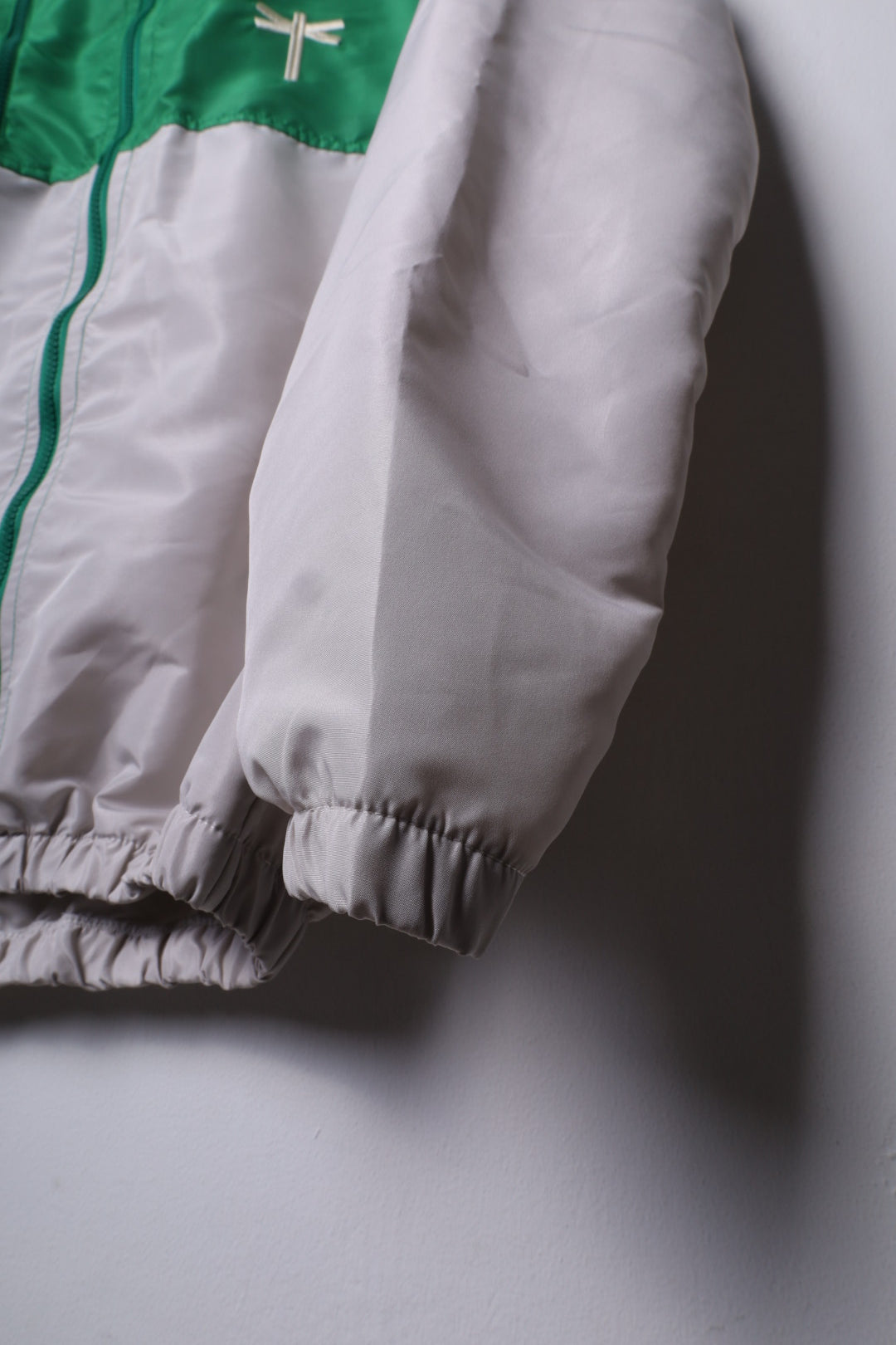 GREEN / CREAM TRACK JACKET