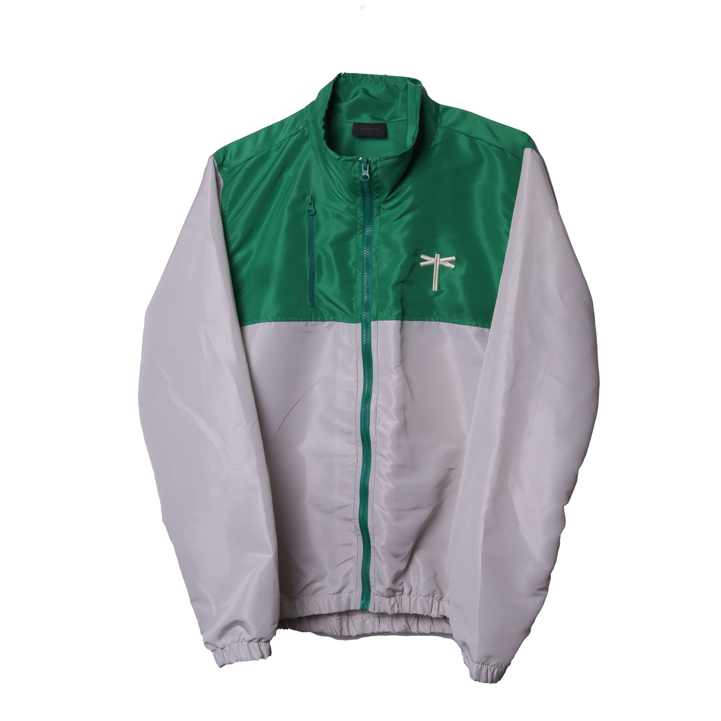 GREEN / CREAM TRACK JACKET
