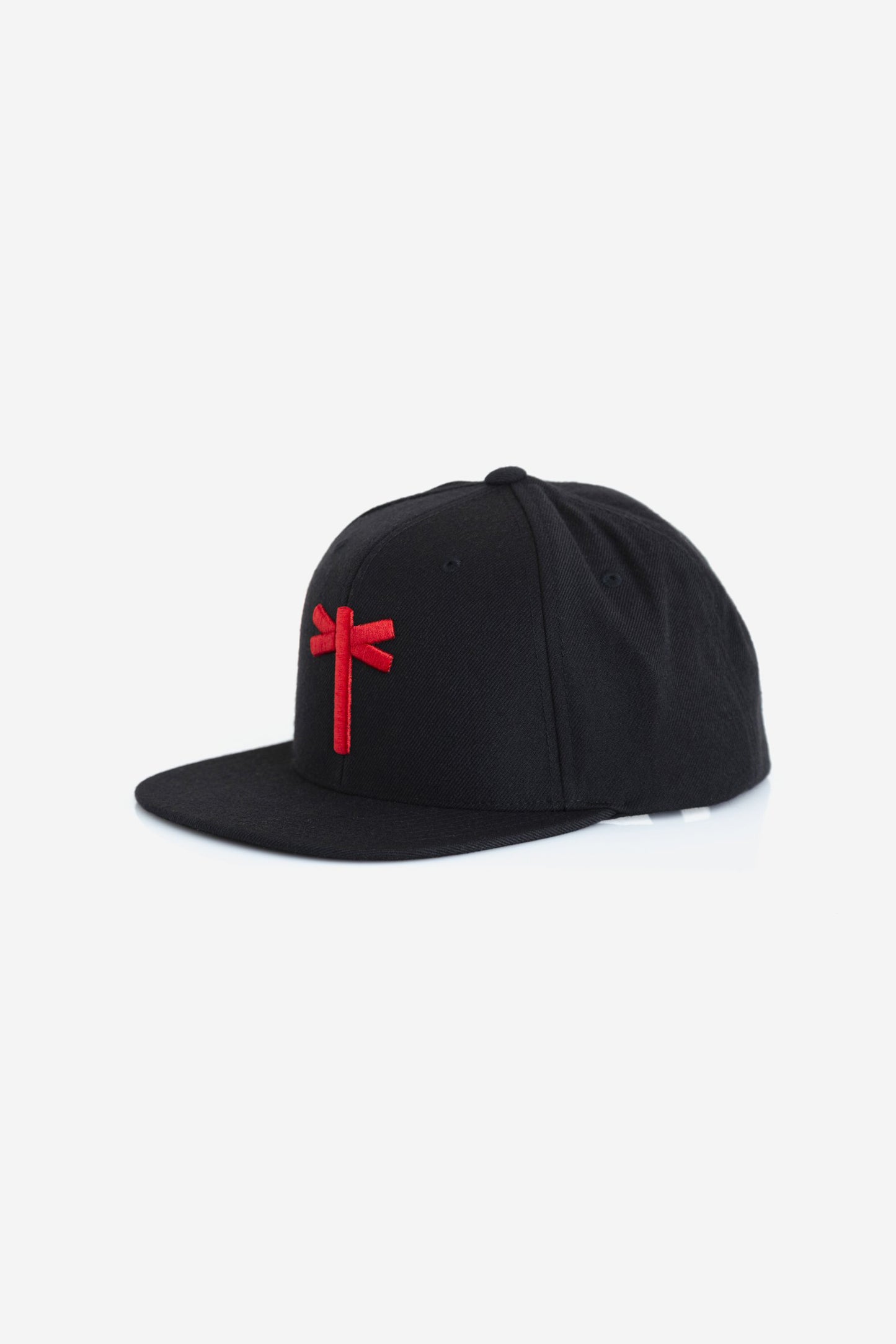 BLACK / RED CLASSIC SNAPBACK