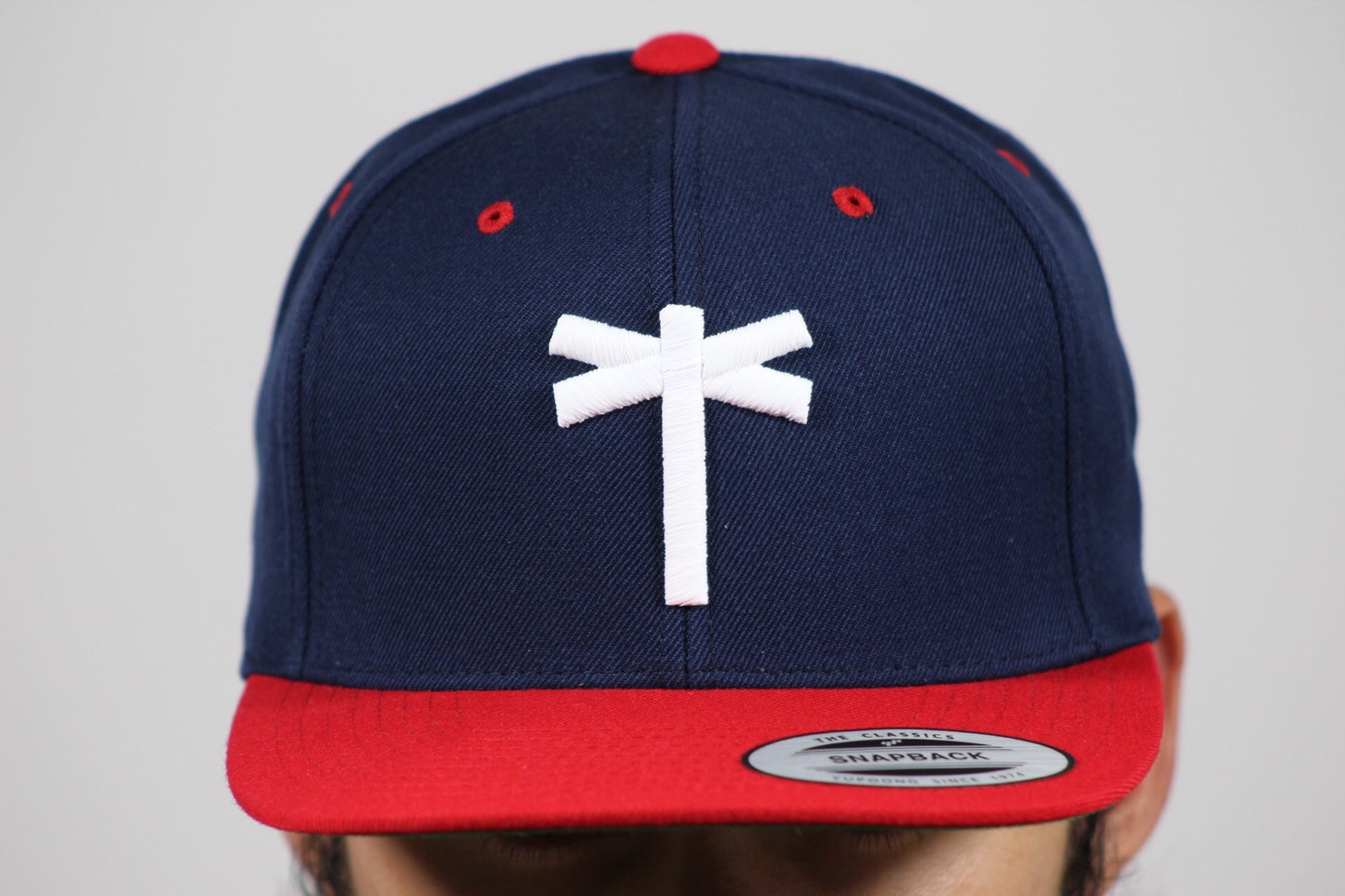 NAVY / RED CLASSIC SNAPBACK