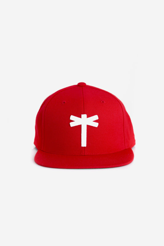 RED CLASSIC SNAPBACK