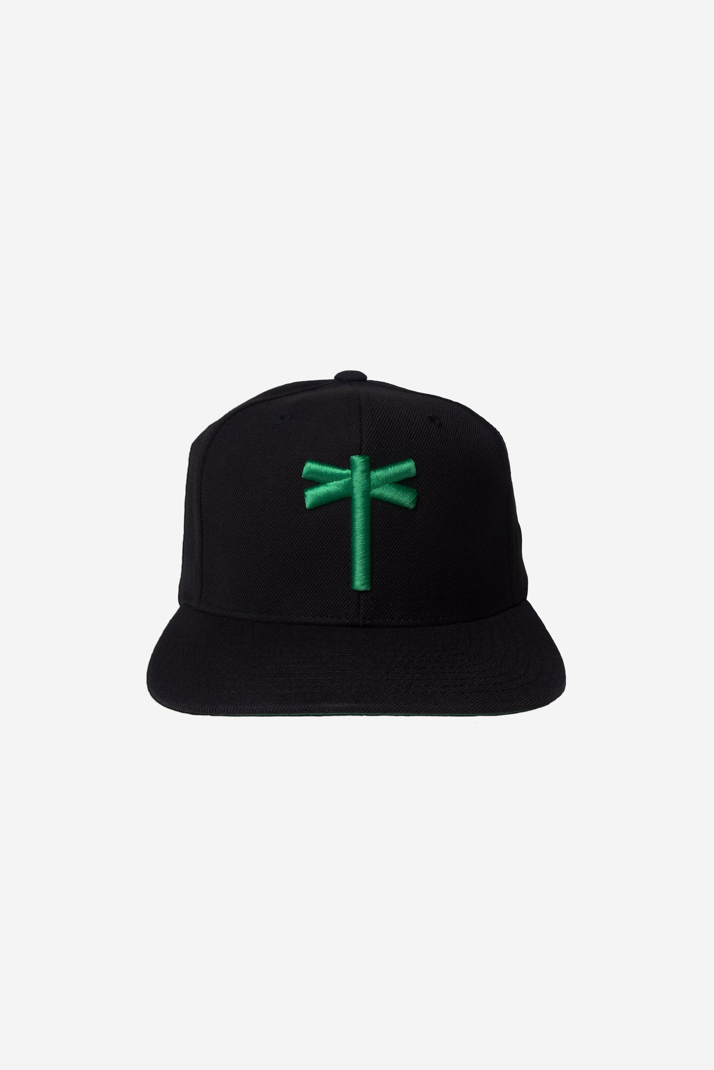 BLACK / GREEN CLASSIC SNAPBACK