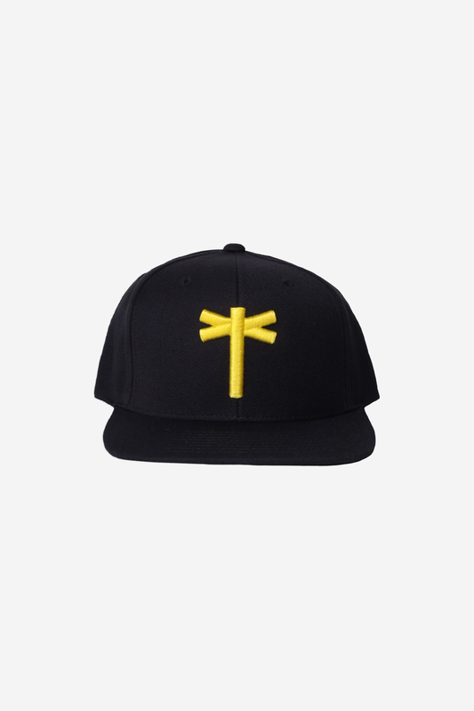 BLACK / YELLOW CLASSIC SNAPBACK